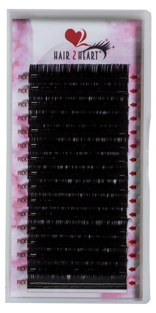 hair2heart Riasy Silk Fake Lashes Umelé riasy Eyelashes - Obrázok produktu 