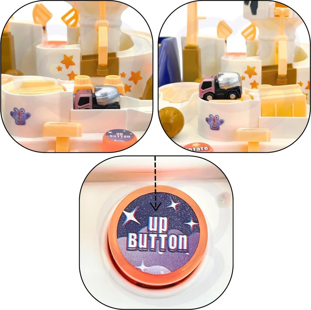 WOOPIE Circuit de Course Interactif Astronaute Aventure Spatiale