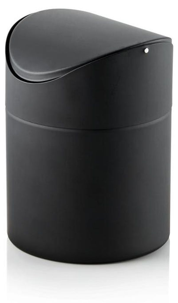 Tischabfalleimer 1,2 L,  mit Schwingdeckel, Ø 12cm, (H) 16 Produktbild 