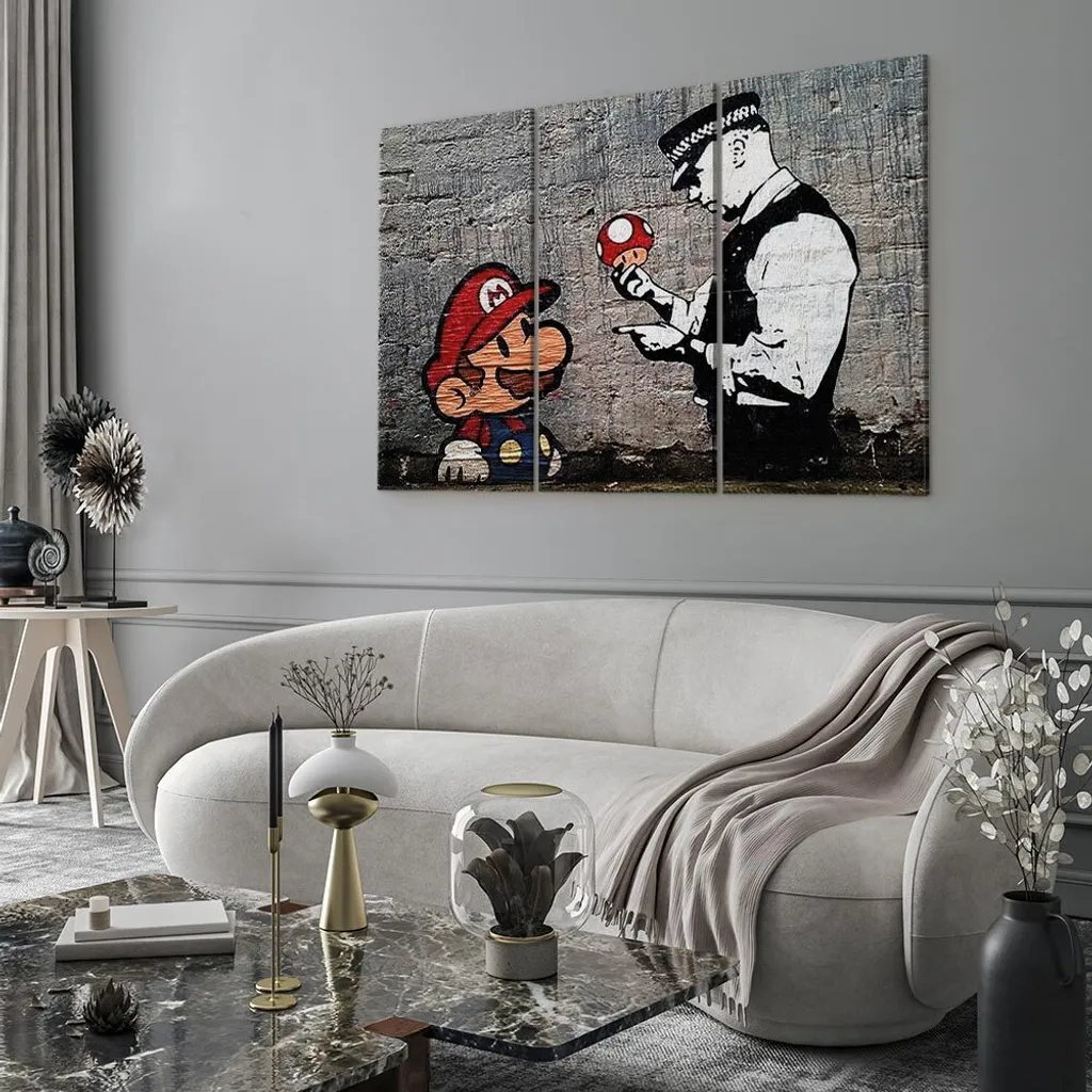Feeby Quadro su Tela Non Tessuta 60x90 cm per Gamers Console di gioco 1 pezzo Stampa Murale Fotografia Decorazione da parete Immagini Moderni per Soggiorno Camera da Letto Gaming Play multicolore