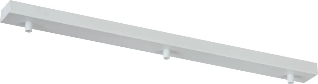 Rail Baldaquin Universel Blanc 3 Sorties pour Suspensions et Lustre Maytoni
