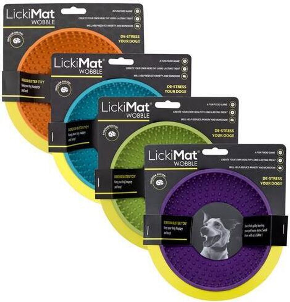 LickiMat Wobble - ø 15 cm, Farbe:grün