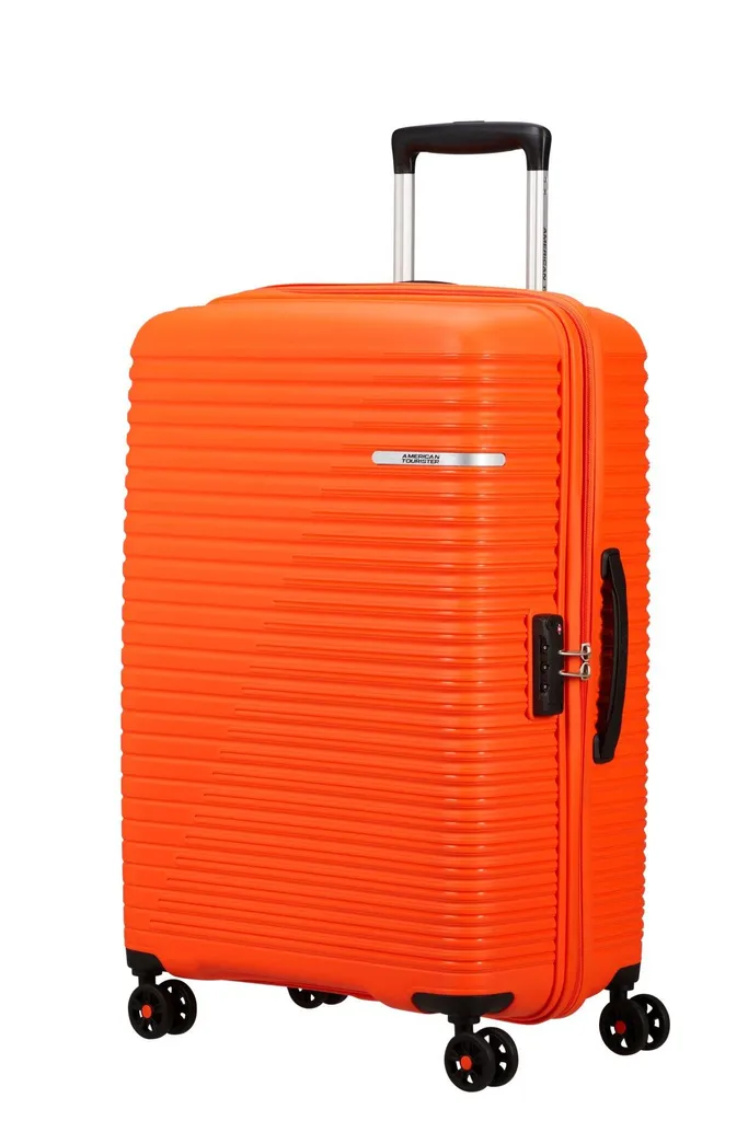 Trolley American Tourister Liftoff M Orange - Valigia Media 4 Ruote TSA