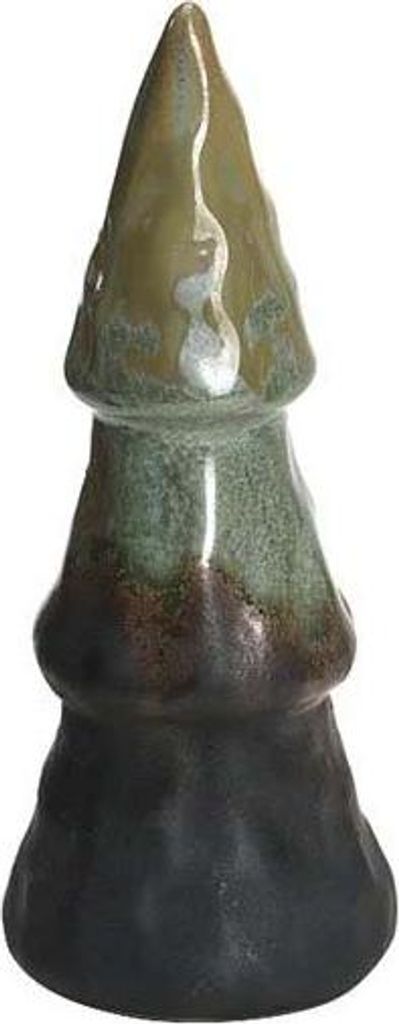 Tanne Porzellan grün 18x7,50cm