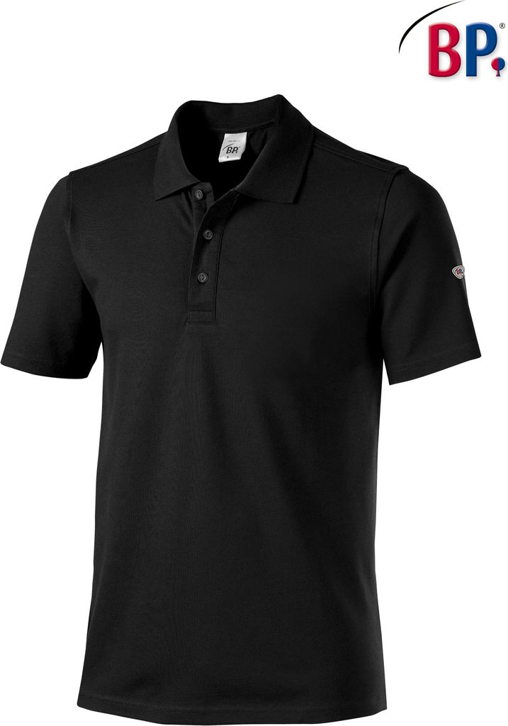 BP Poloshirt für Sie & Ihn - schwarz - 4XL
