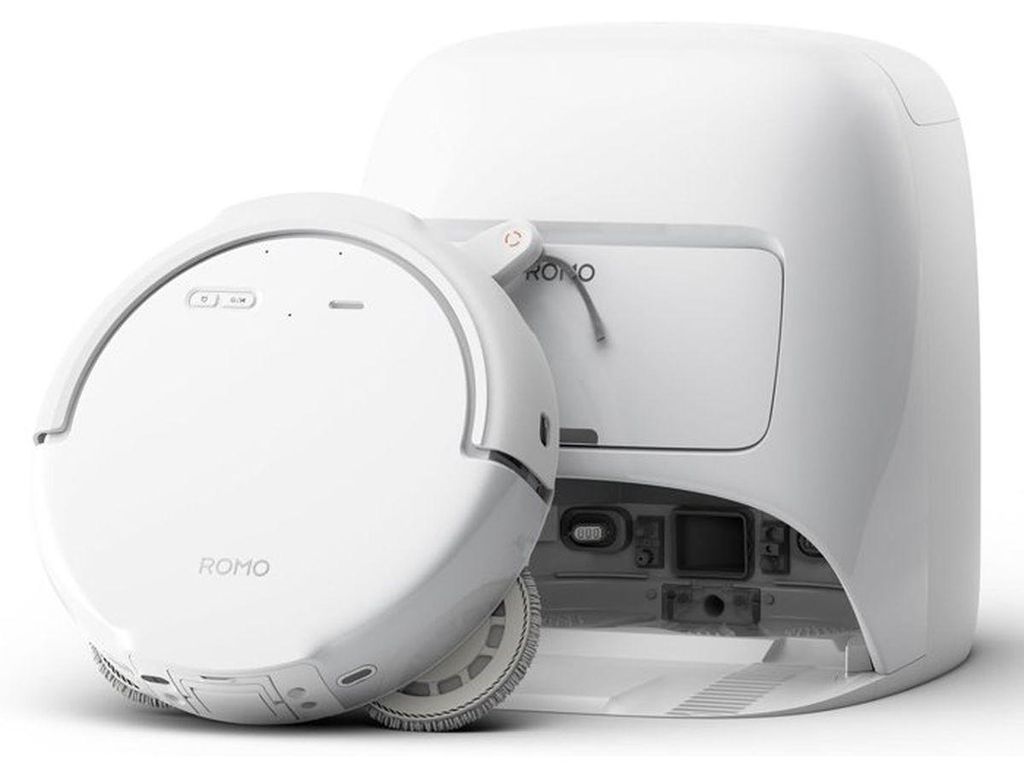DJI ROMO S (Water Tank Version), Bez worka, Biały, Okrągły, Zdjęcie produktu 