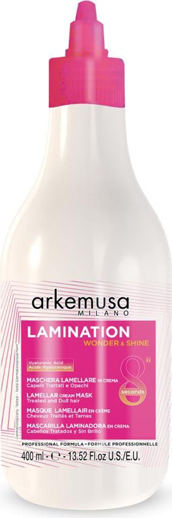 Arkemusa | Laminierende Haarmaske 400 ml - Intensivpflege - Produktbild 