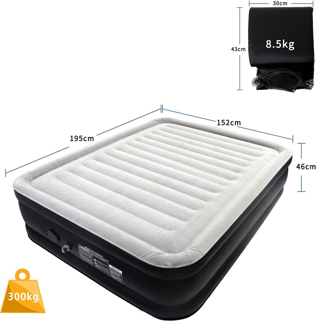 JOIEYOU Air Mattress 2 Person Airbed Self-Inflating Obrázok produktu 