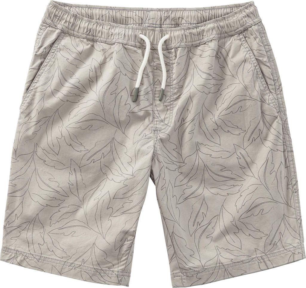 JOHN DEVIN Shorts beige bedruckt Größe L