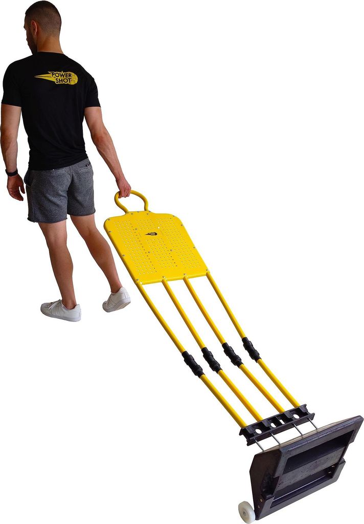 Powershot Standfuß für Fußball-Dummy, rollbar Produktbild 