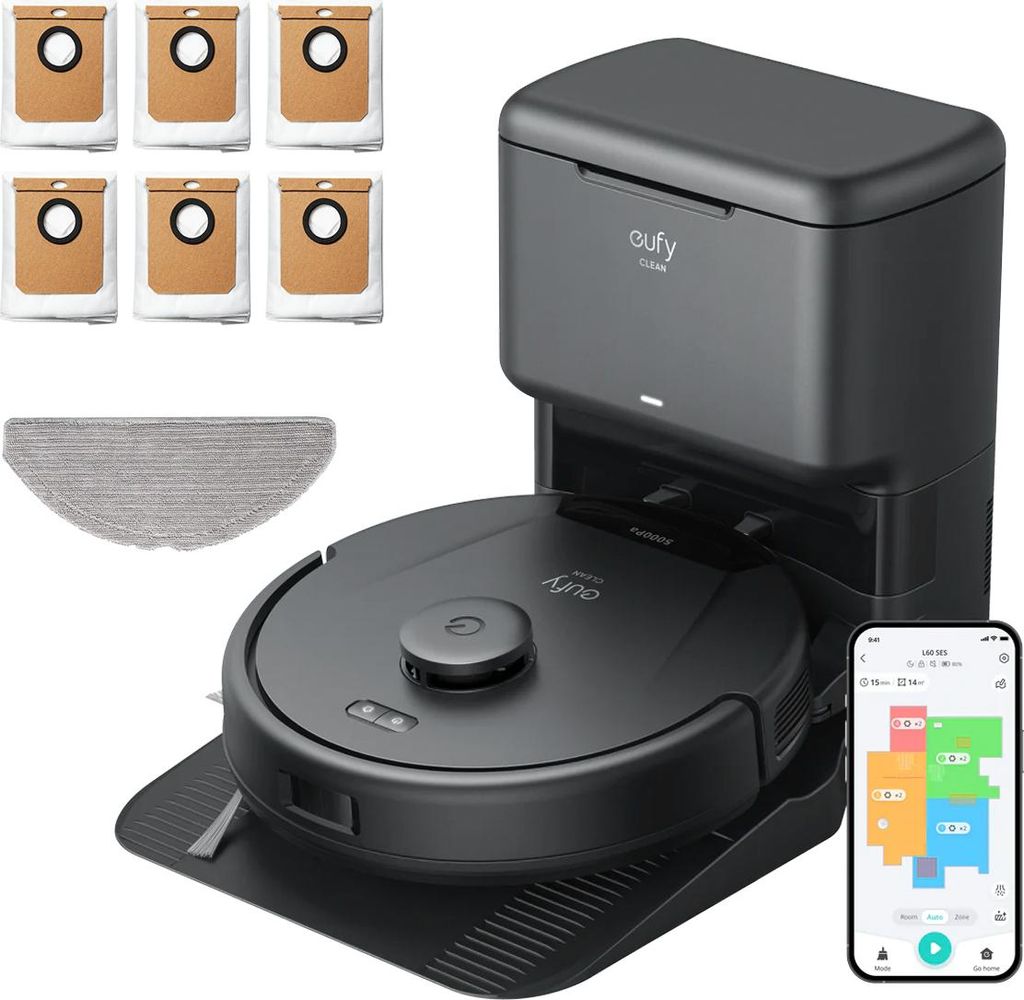 Anker Innovations Robot Vacumm cleaner Hybrid SES EU Obrázek produktu 
