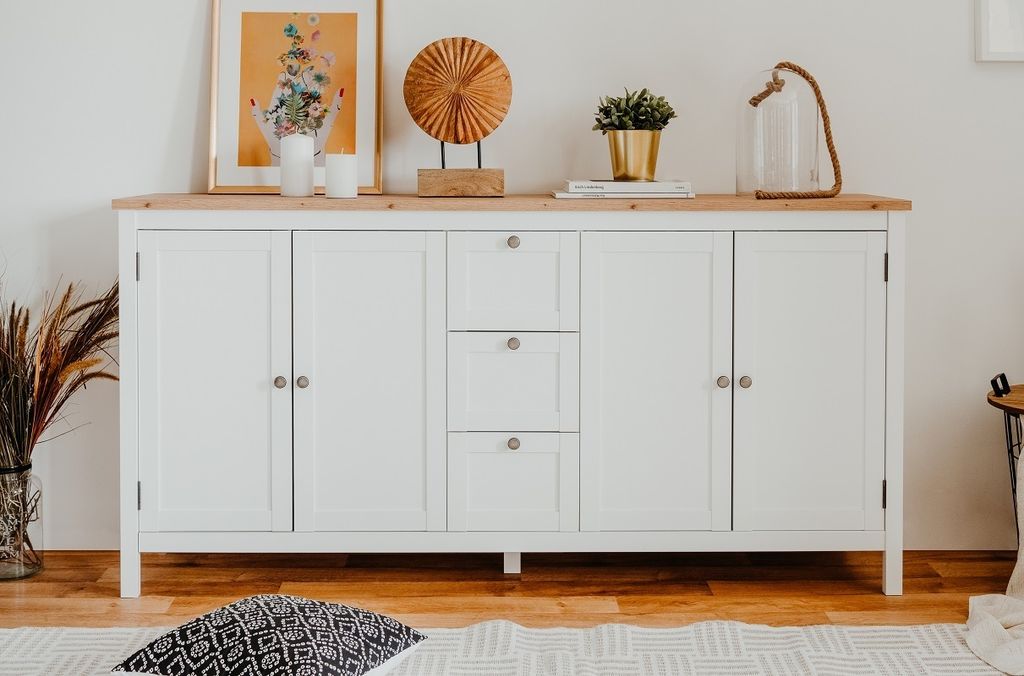 CALICOSY - Sideboard mit 4 Türen und 3 Schubladen L180 cm - Produktbild 7