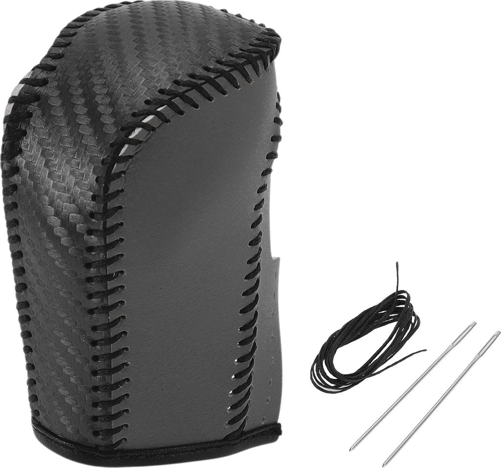 Anti-Rutsch Schaltknauf-Abdeckung Schaltstangen-Griffschutz Für Honda CR-V 2023 Schwarz Kunstleder