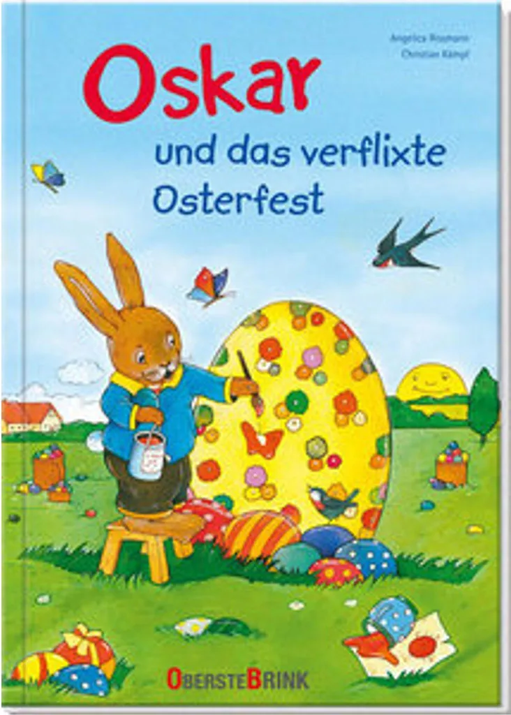 Oskar et la maudite fête de Pâques : album illustré rigide 48 pages