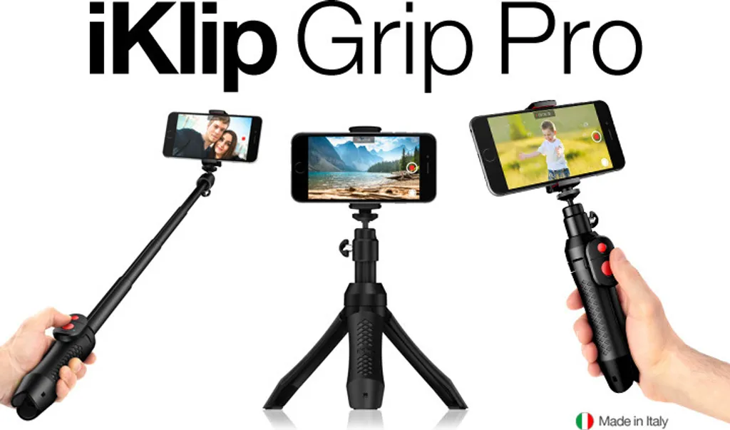 iKlip Grip Pro Support Smartphone avec Extension 62 cm et Rotule 360°