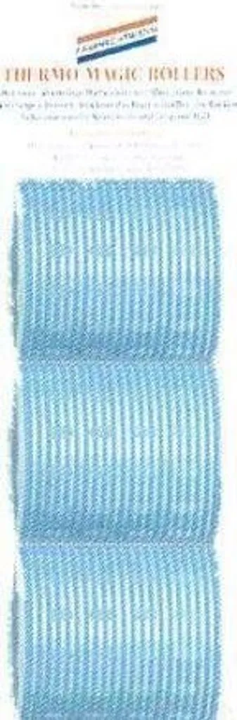 Pack 6 bigoudis Thermo Magic Rollers bleu 54 mm pour volume en racines