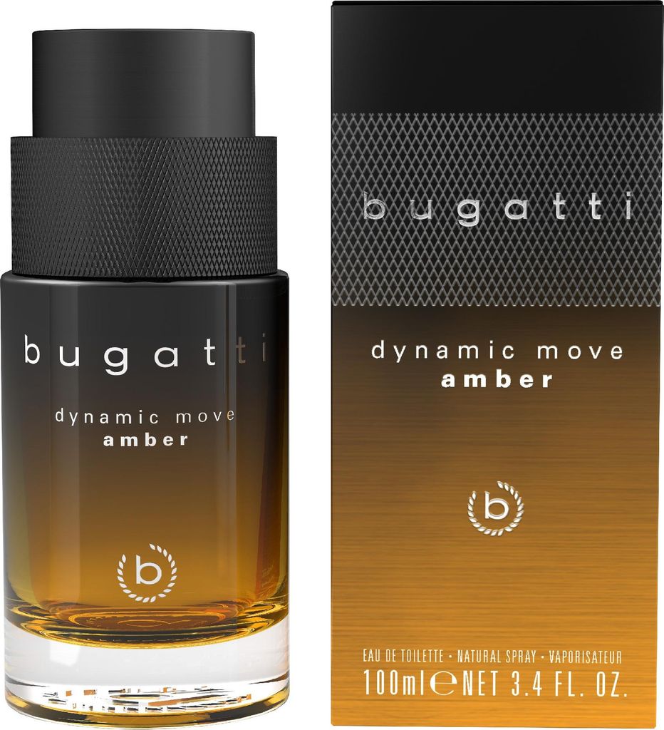 bugatti Dynamic Move Ambra Eau de Toilette 100ml Immagine del prodotto 