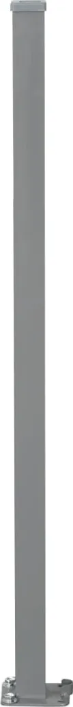 Paravent Latéral Rétractable Double 160x600 cm Marron Extérieur - 6