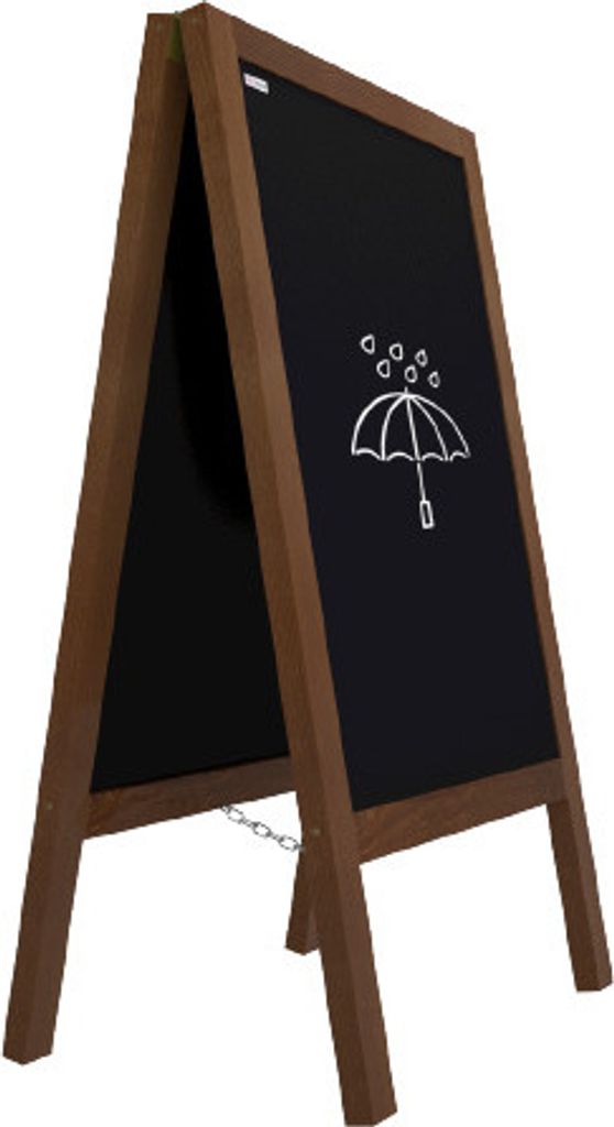 Allboards Reklamní áčko s křídovou tabulí 118x61 cm - Obrázek produktu 1