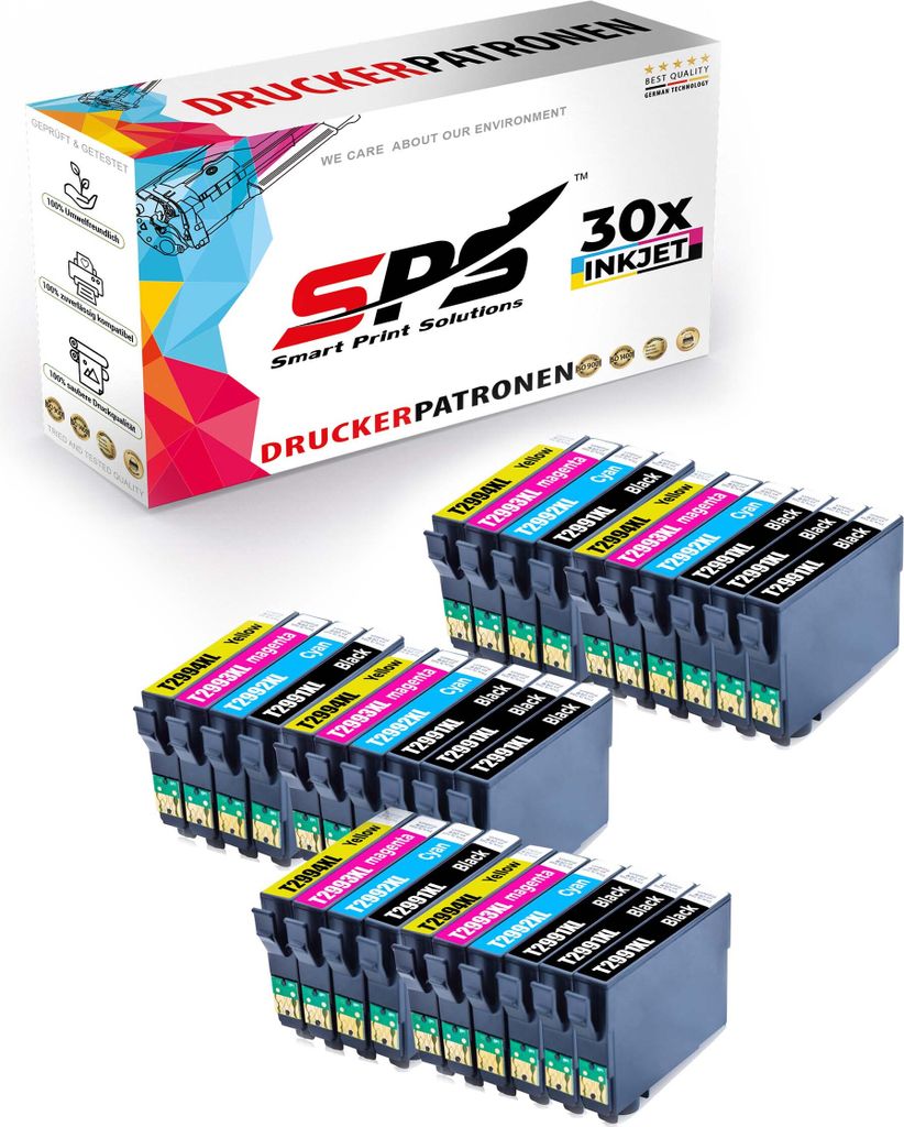 30x Tinten Epson 29XL Multipack kompatibel für Epson Expression Home XP-235