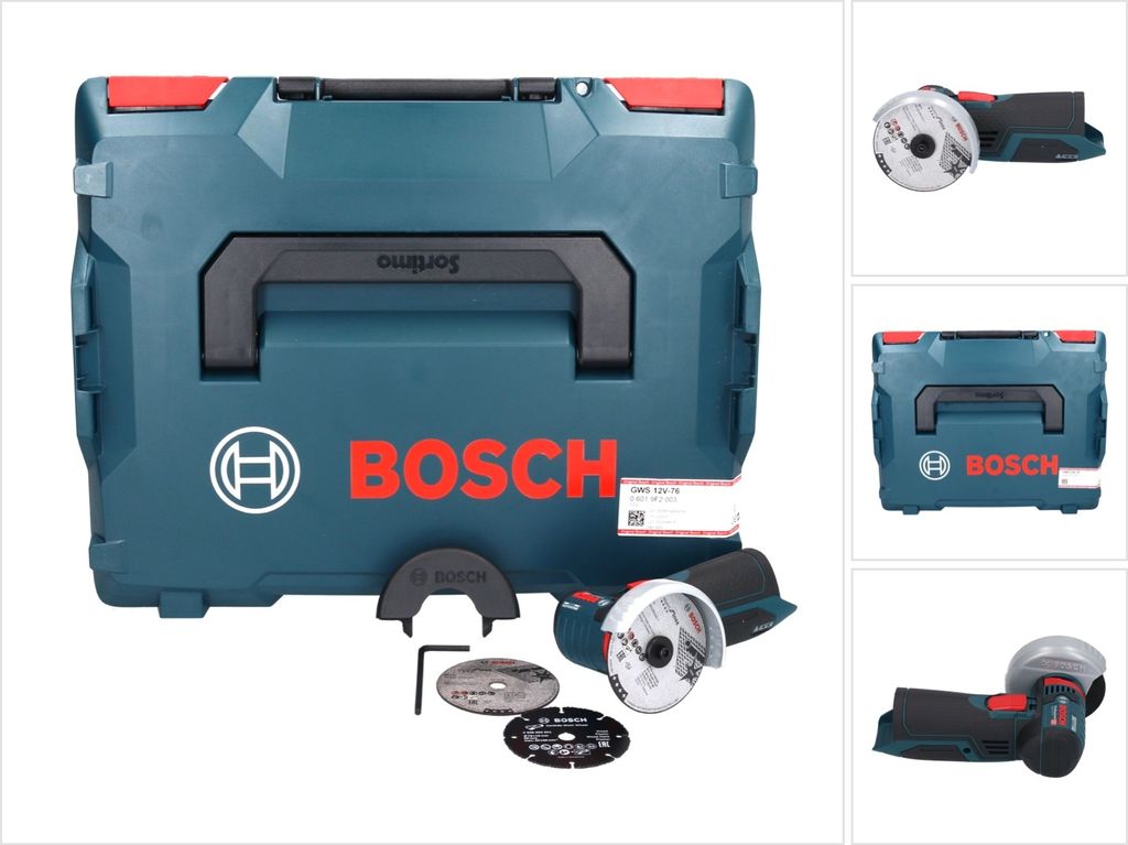 Bosch GWS 12V-76 Professional - Winkelschleifer - schnurlos Zdjęcie produktu 