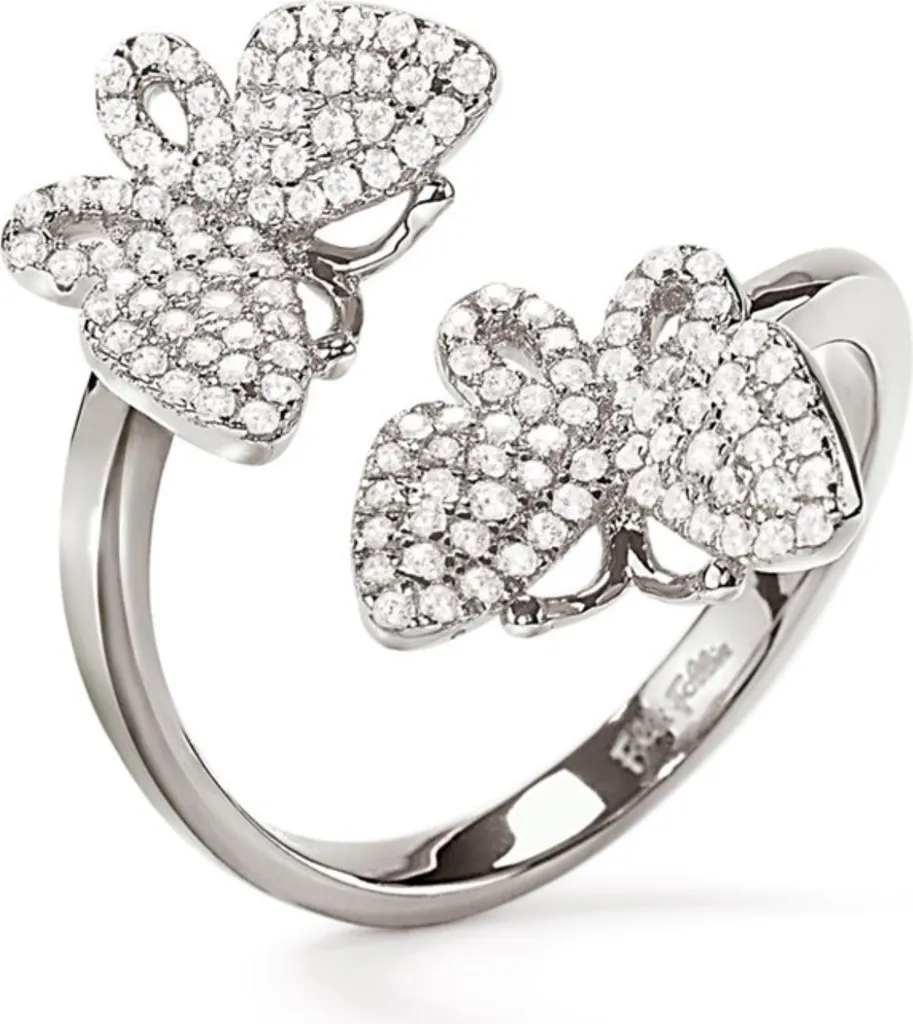 Anello Donna Folli Follie 3R17S014C56 Acciaio Argentato Misura 56