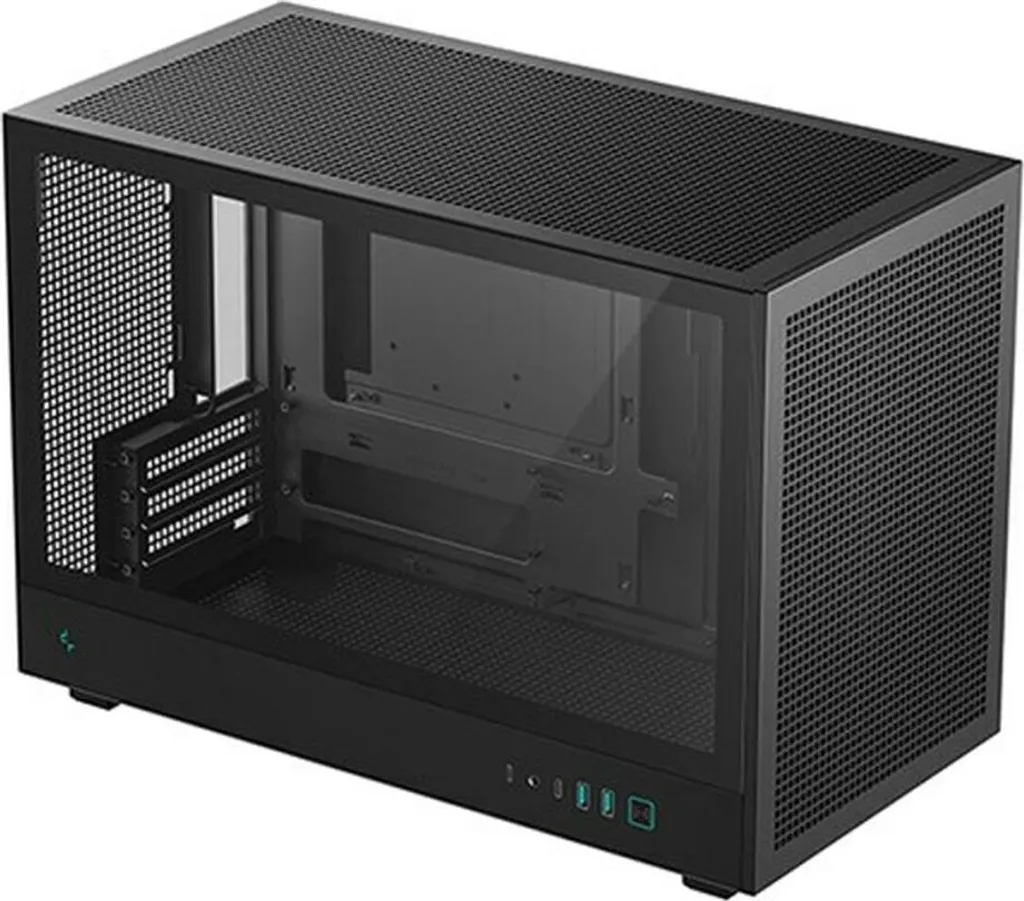Case DeepCool CH260 Nero M-ATX | Supporto Radiatore 360mm e GPU 400mm