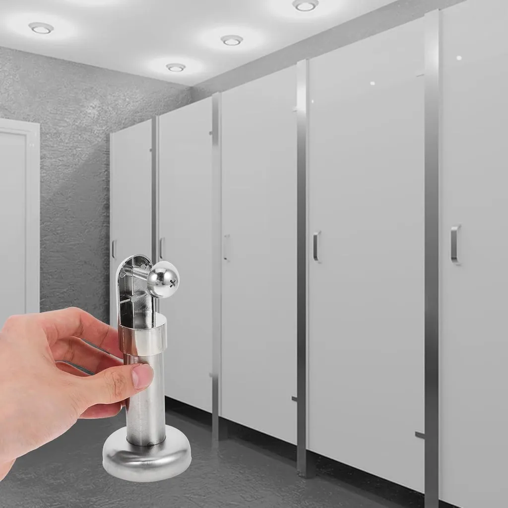 Accessoires Sanitaries Robustes Allecto Premium : 4 Pièces Inox et Fixations - 2