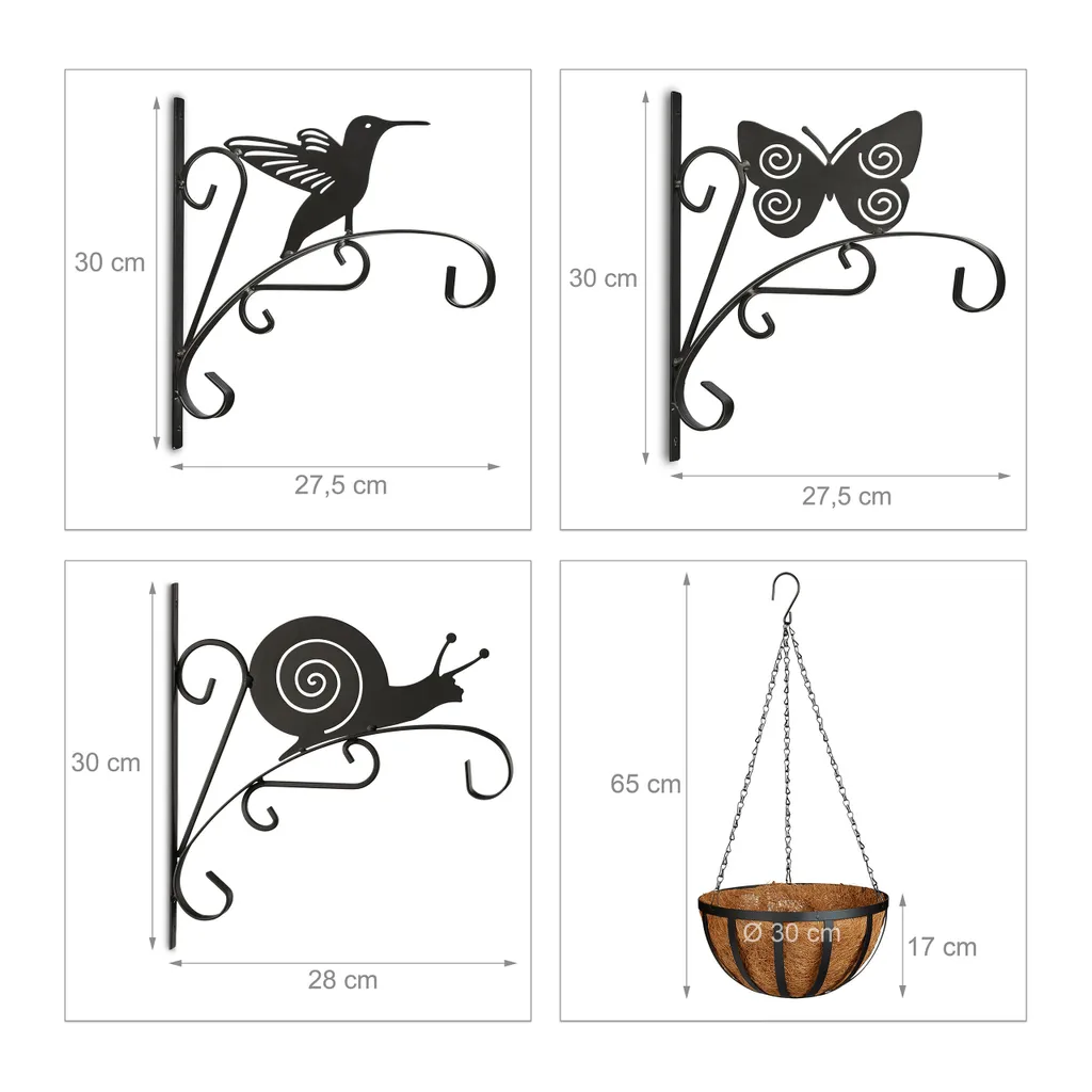 Set de 6 Fleurs Déco Relaxdays pour Décoration de Table et Mariage