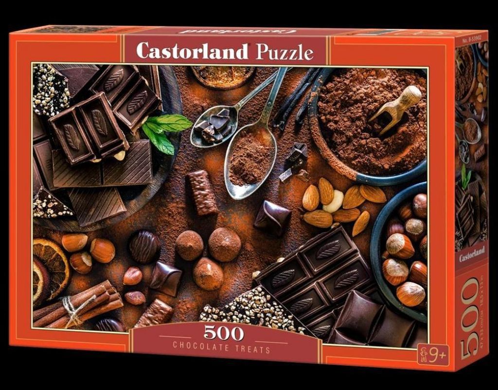 Castorland Puzzle Chocolate Treats - 500 Teile Legespiel Produktbild 