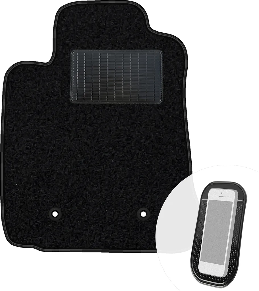 Miglior Tappetino per Toyota Corolla E12 2001-2007 moto-MOLTICO Nero