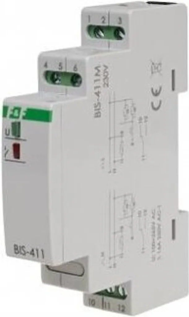 Relais bistable BIS-411M F&F électronique - Contact 16A haute fiabilité
