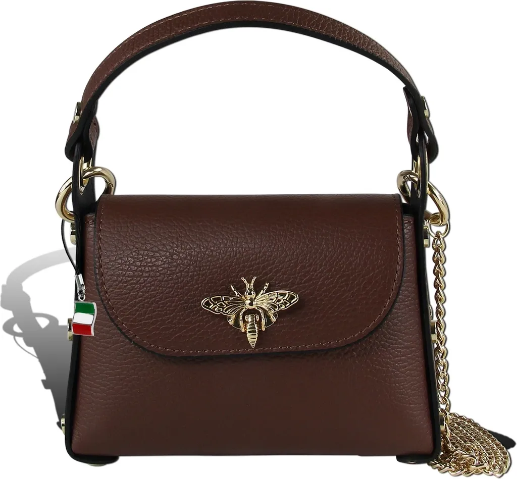 Sac en cuir marron Florence D2OTF817N - Besace vintage élégante de luxe
