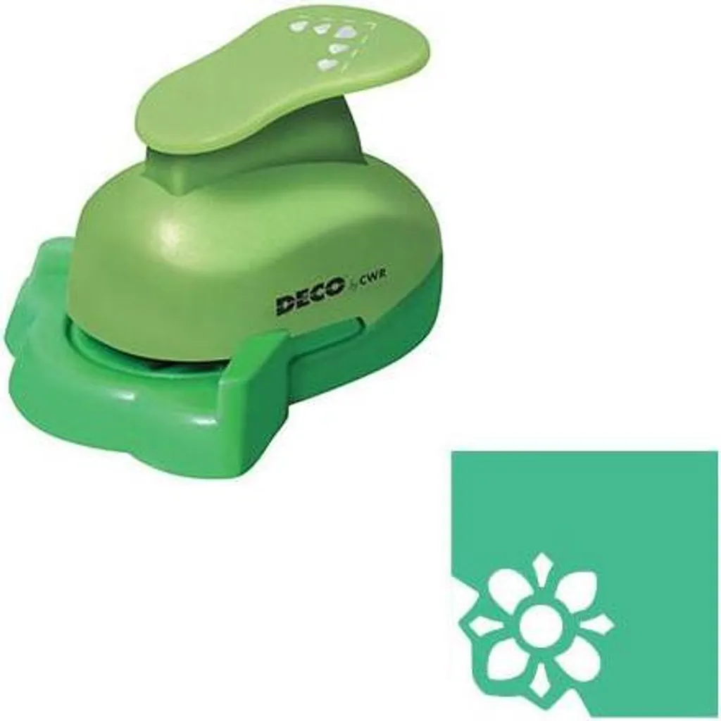 Perforateur robuste vert CWR 10995/1 avec mécanisme en acier renforcé