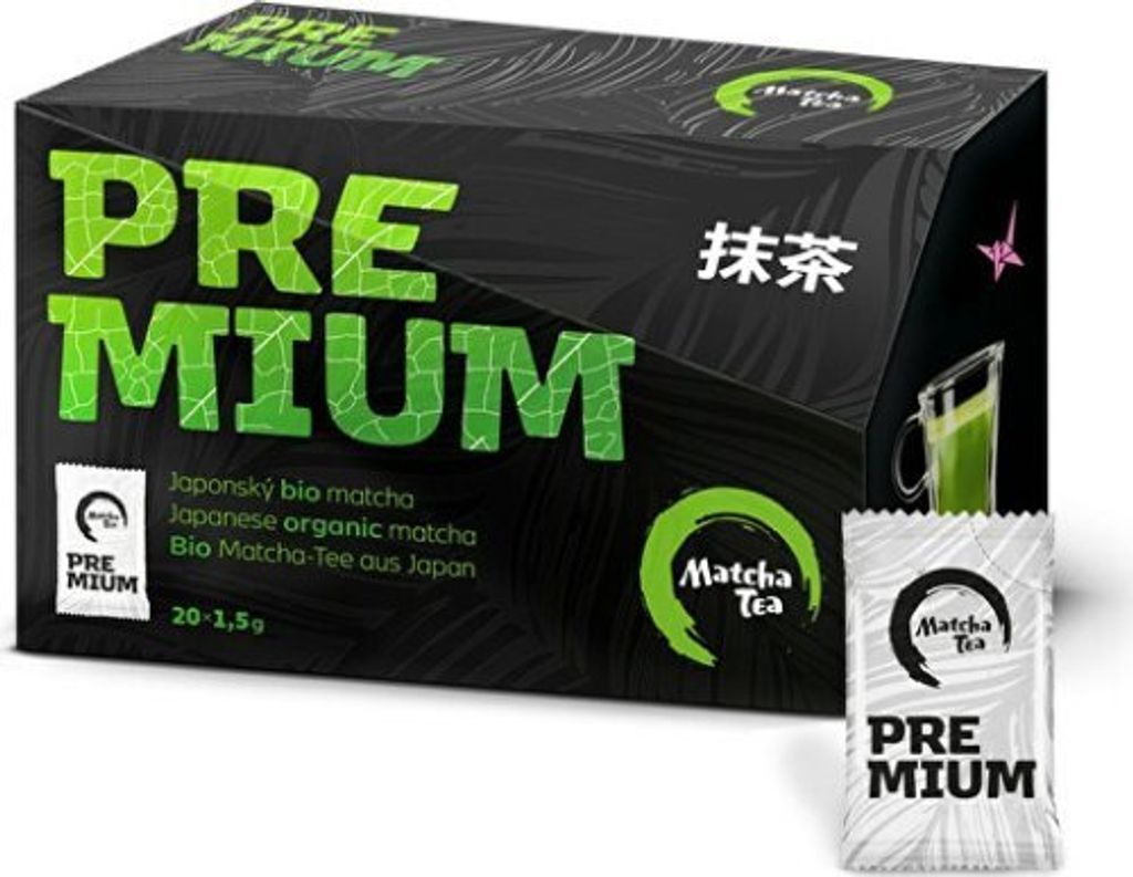 Organic Matcha Tee Premium 20 x 1,5g aus Japan | regelmäßig getestet