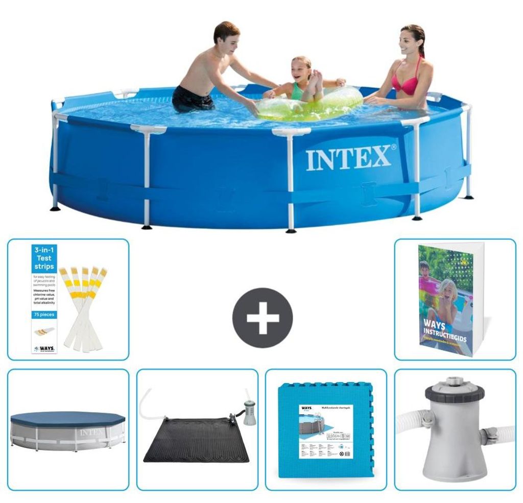 Frame Pool Rund - 305x76 cm - 7-teilig S99