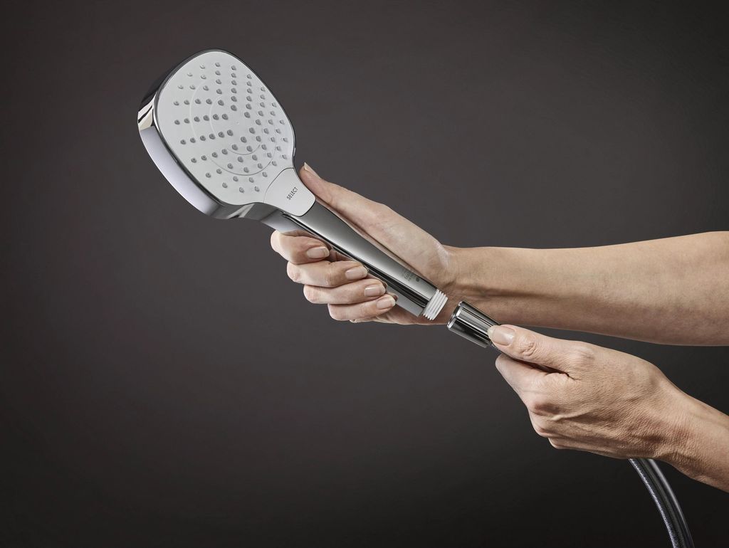 hansgrohe Croma Select E Handbrause Vario, weiß/ chrom, Produktbild 