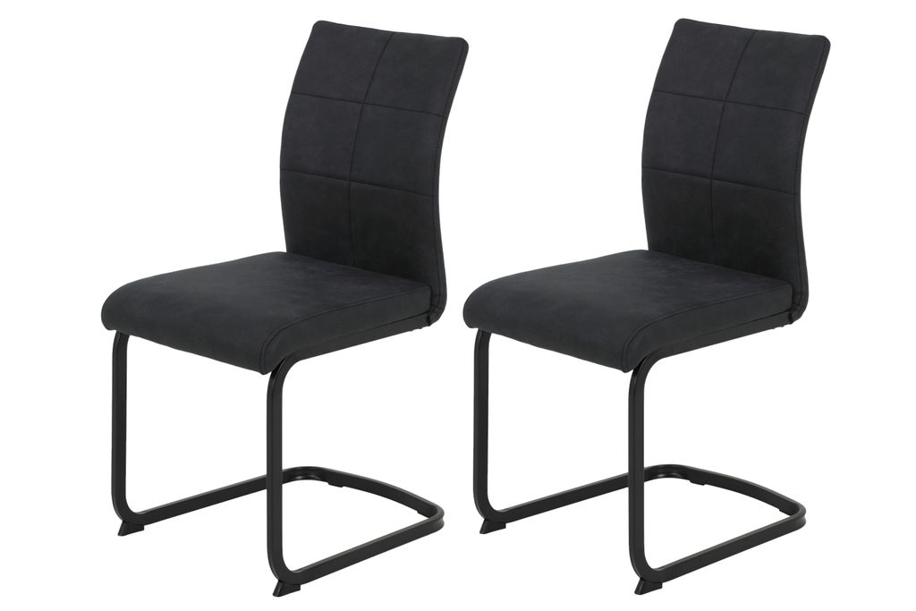 2er Set Esszimmerstuhl Pia-Bezug Microfaser Produktbild 1