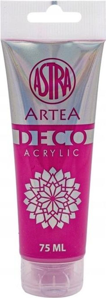 Professionelle Acrylfarbe Artea Deco 75ml - Magenta / Lila, 309123006