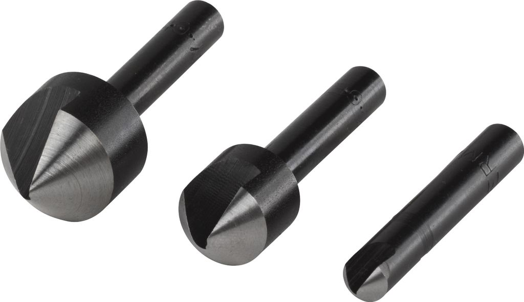 Set 3 frese a gambo Diam.6/12/16 mm WOLFCRAFT Immagine del prodotto 