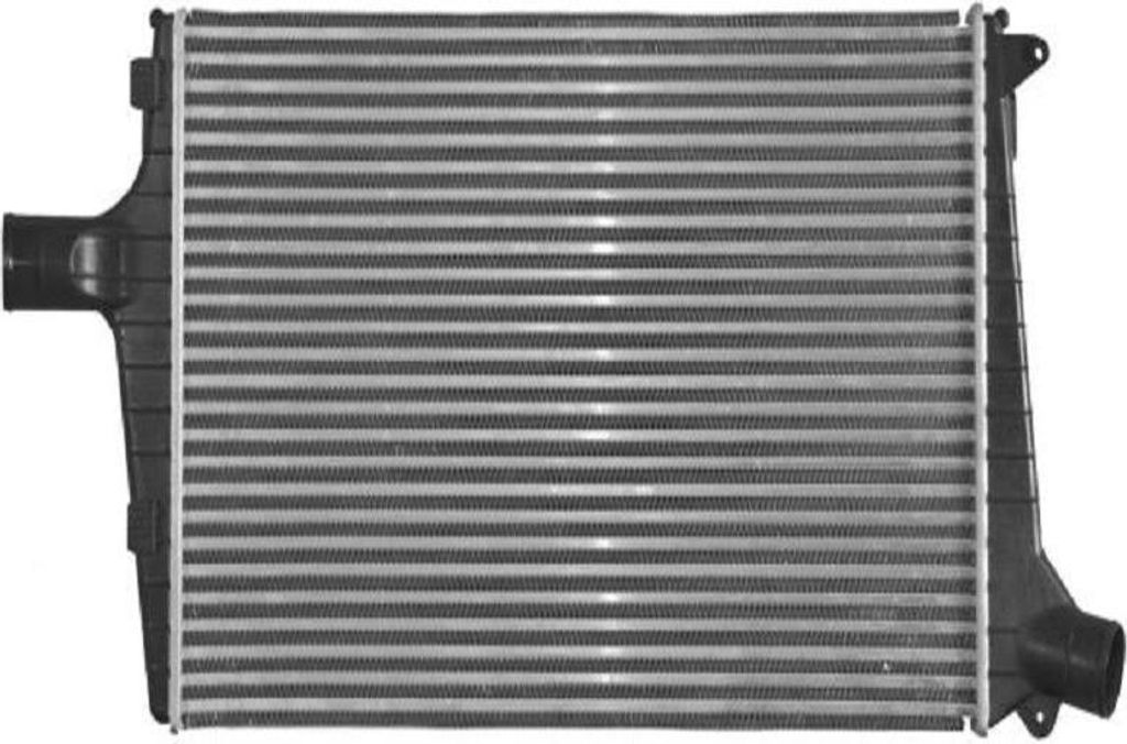 Ladeluftkühler Kühlrippen gelötet 656 mm - 411 mm NRF für u.a. AUDI A6