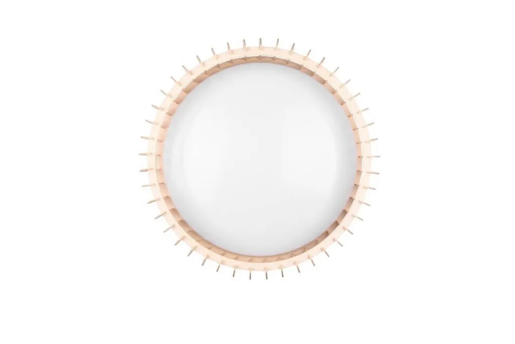 Plafonnier moderne à LED intégrées MONTE brun pour éclairage de salon - 18