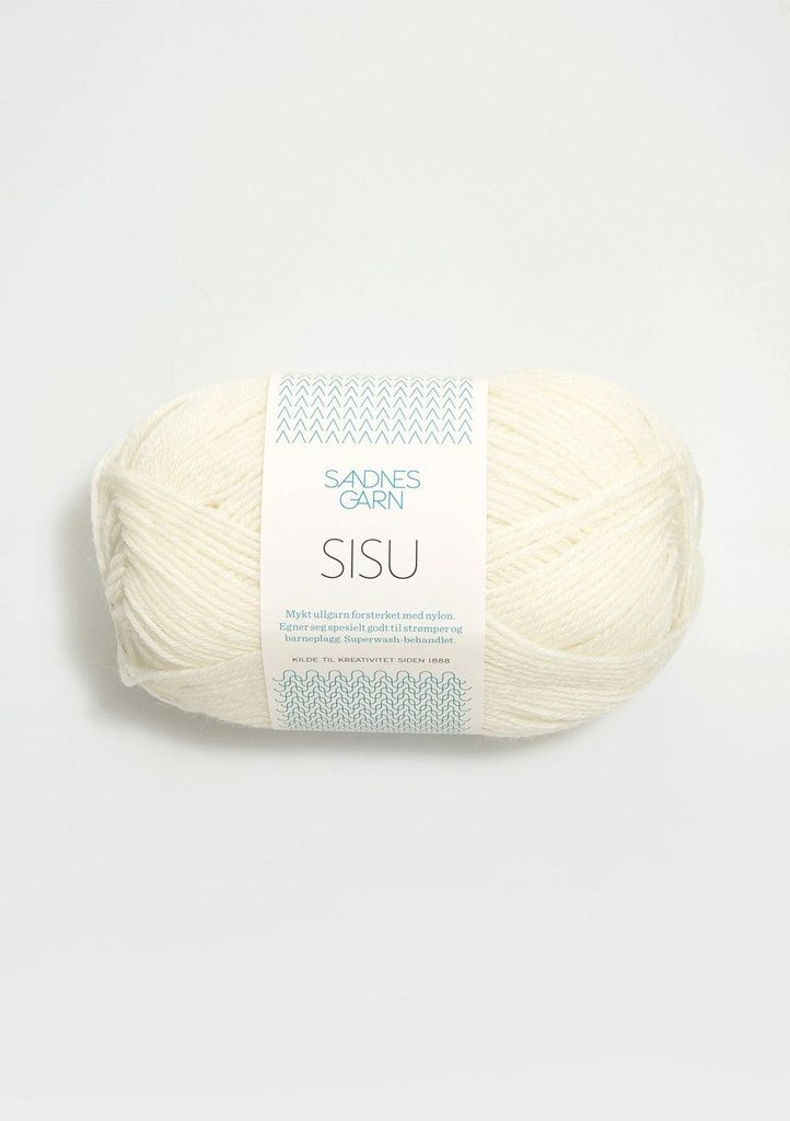 Sisu col. 1002 creme ca. 175 m 50 g
