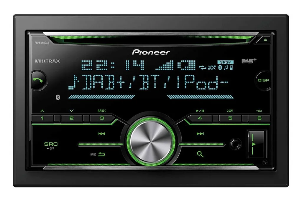 Pioneer FH-X840DAB Autoradio Bluetooth : Finissez-en avec les Parasites