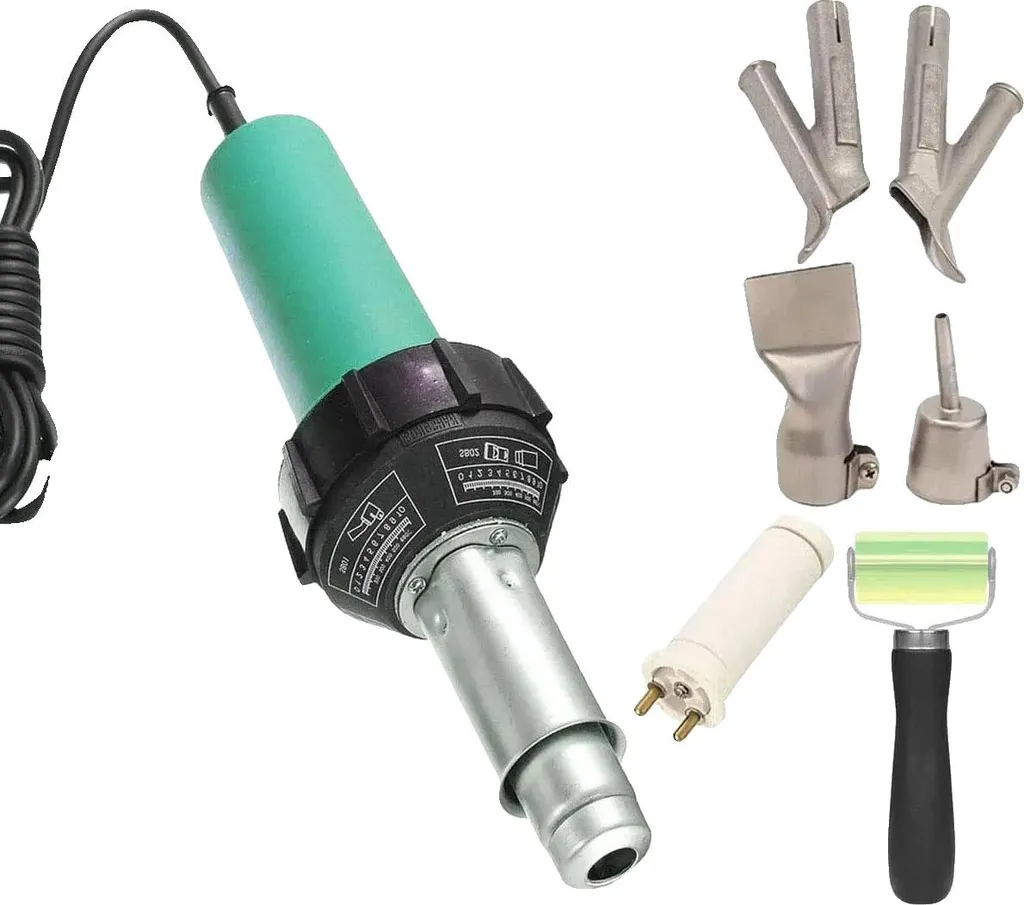 Appareil à souder les plastiques 1600W 220V avec kit de soudage complet