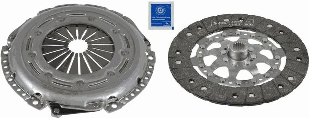 Kit embrayage renforcé SACHS 3000 951 086 qualité OE pour moteurs PSA 1.6 HDi