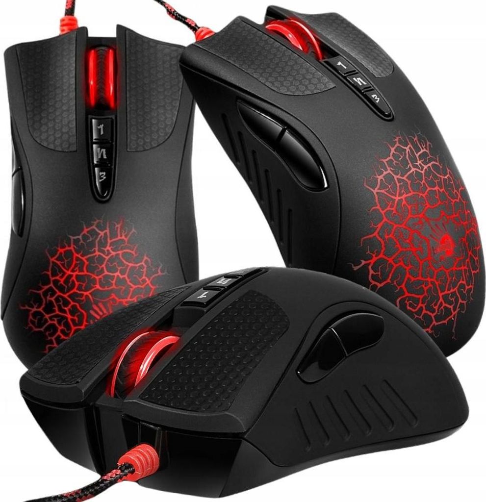 A4Tech Bloody A90 Blazing Maus, 6200Dpi, Optisch, 8Cl, Produktbild 