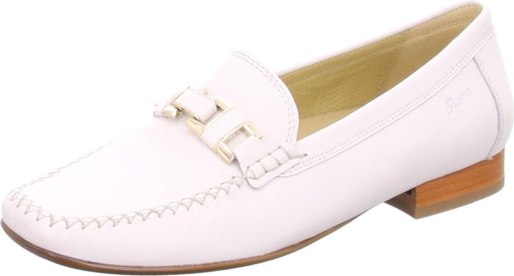 Sioux Cambria - Weiß Glattleder Größe: 40 Normal