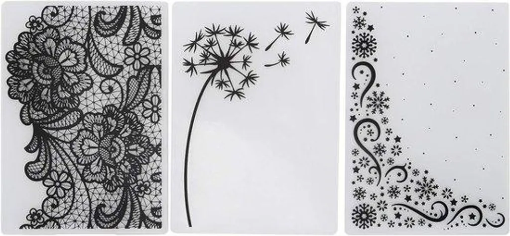 Kit Relief Scrapbooking 3 Pièces pour Éviter les Pages d'Album Trop Plates