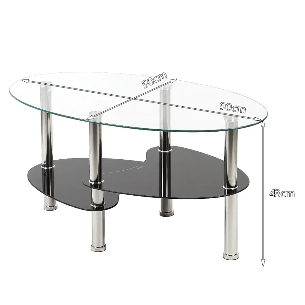 Table basse de séjour format compact 90cm idéale pour petits espaces - 7